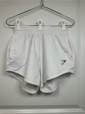 Gymshark Sweat Shorts | White | XS